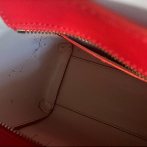 Kate Spade Red Scalloped Mini Bag - Picture 7 of 8